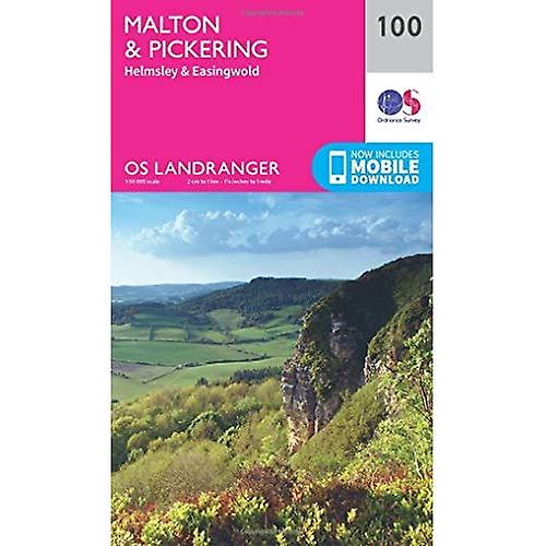 Landranger (100) Malton & Pickering, Helmsley & Easingwold (OS Landranger Map)