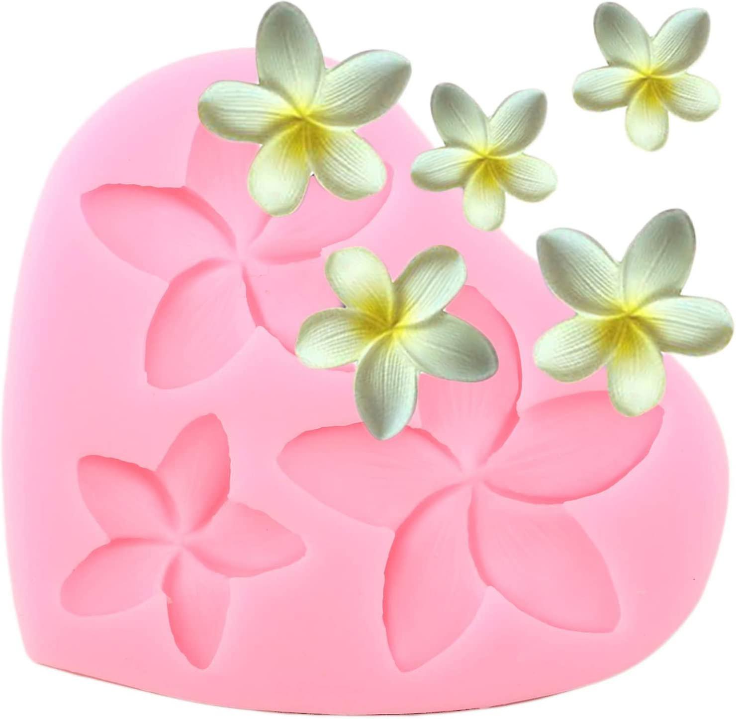 زهرة سيليكون العفن الحلوى كب كيك تزيين الصابون الزجاج جيلي النار لصق اللثة الشوكولاته اليدوية العفن