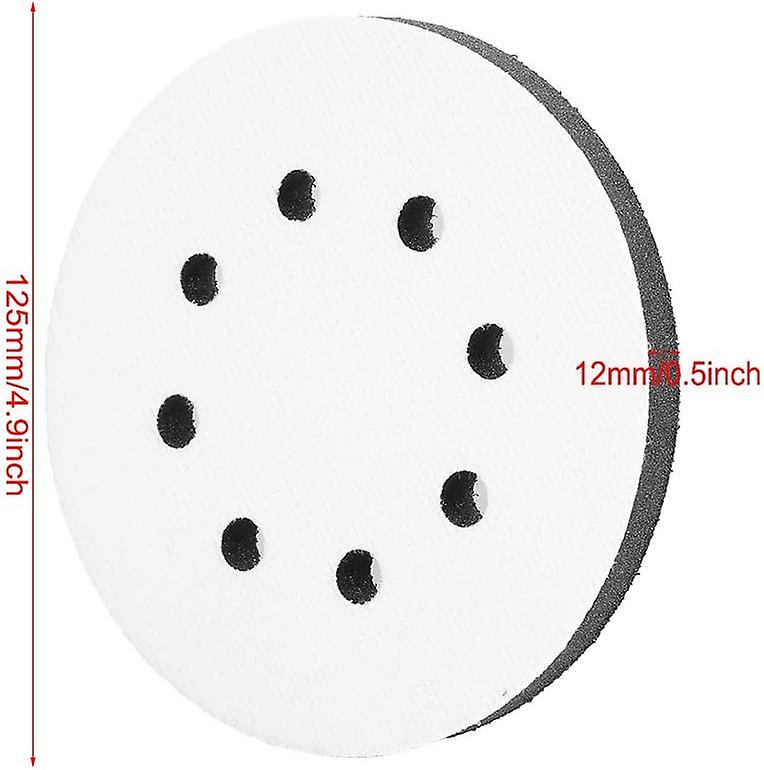 Interface Pad Soft Sponge Pad for Wafer Sanding, Diameter 125mm(8 holes)