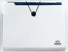 White Waterproof Accordion Folder File Organizer Document Bag Teacher Paper