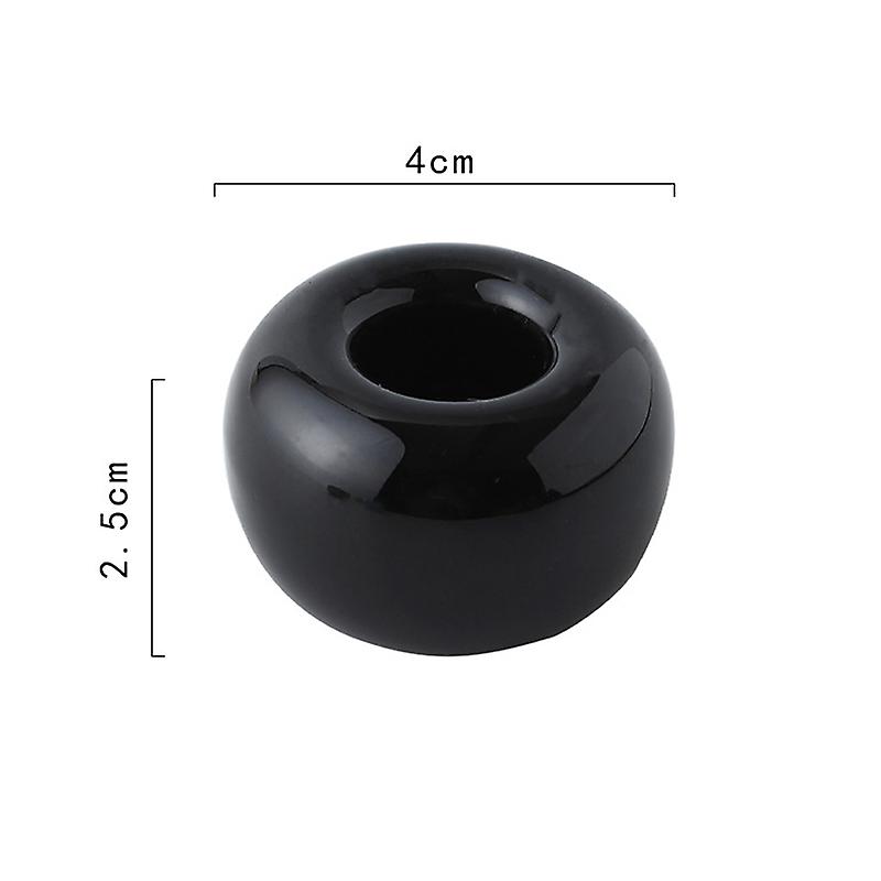 Multifunctional Mini Ceramic Bathroom Shower Toothbrush Holder Storage Rack