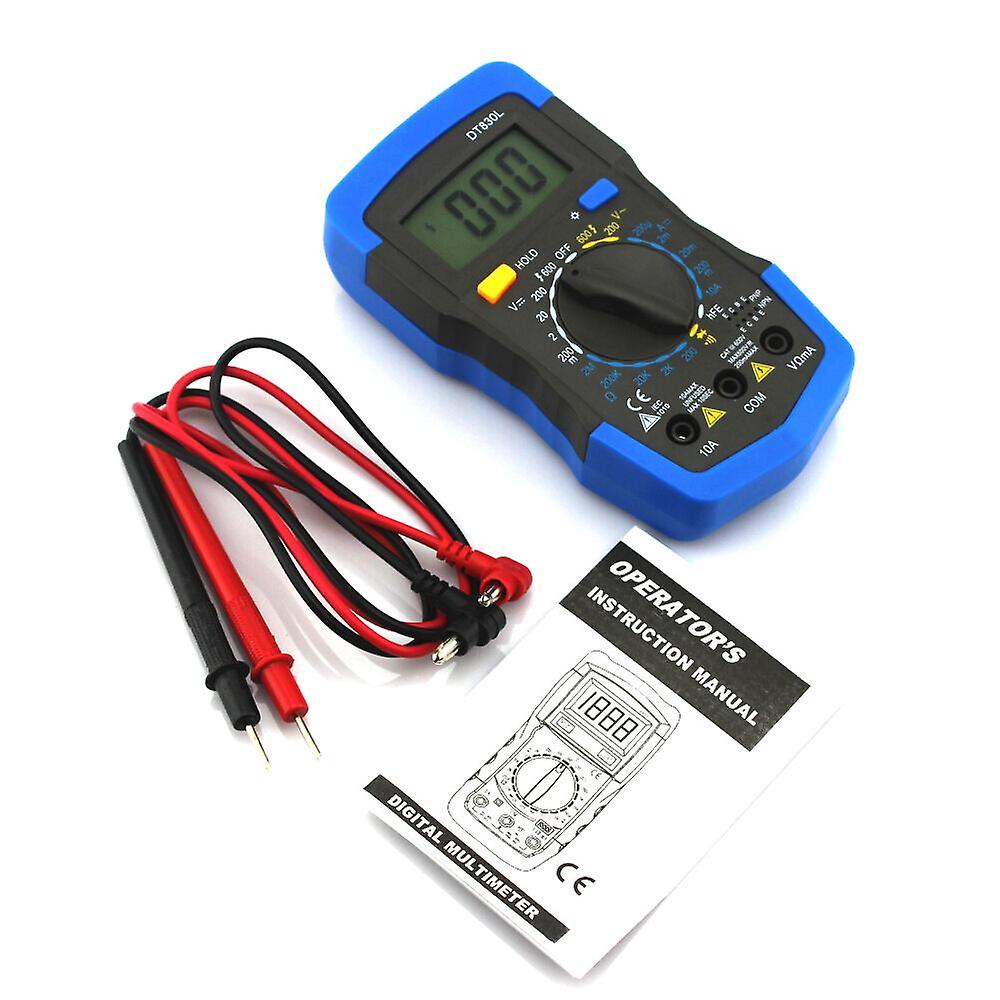 Home Electrical Tester Digital LCD Voltmeter Ammeter Ohmmeter Multimeter