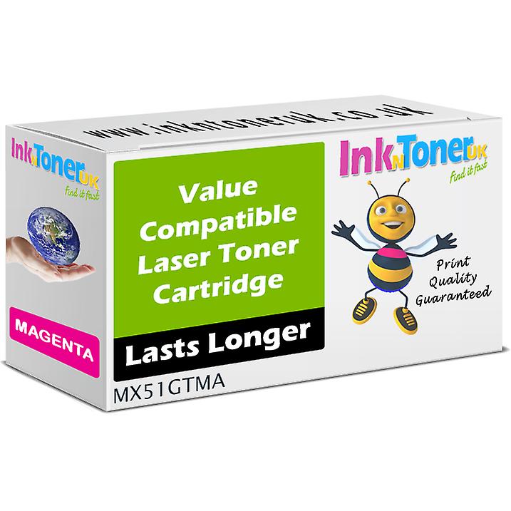 Compatible Sharp Mx51gtma Magenta Toner Cartridge (mx51gtma)