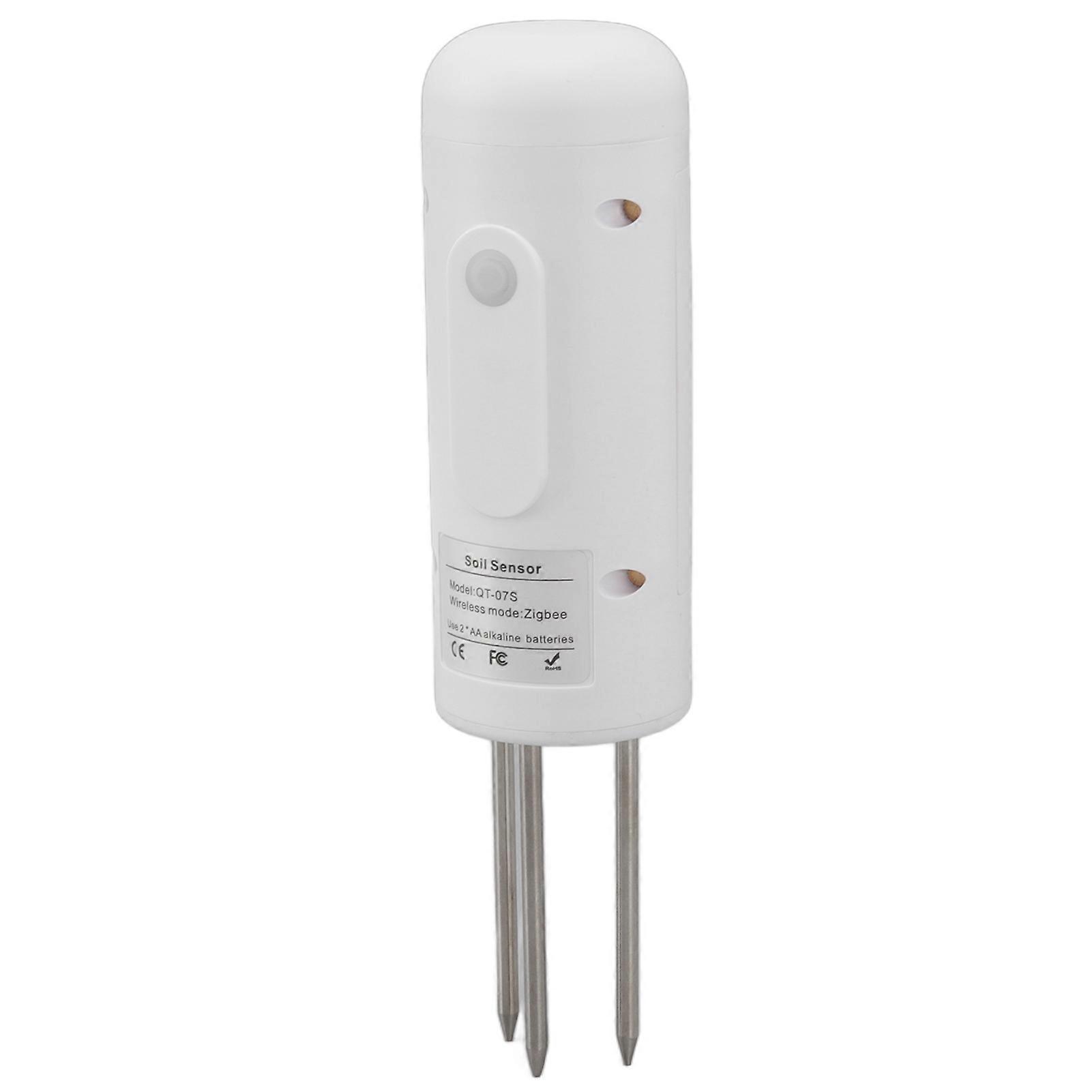Touch Soil Tester Wireless Soil Sensor Temperature and Humidity Measuring Tool for Zigbee Gardening Potted Plant Soil Monitor