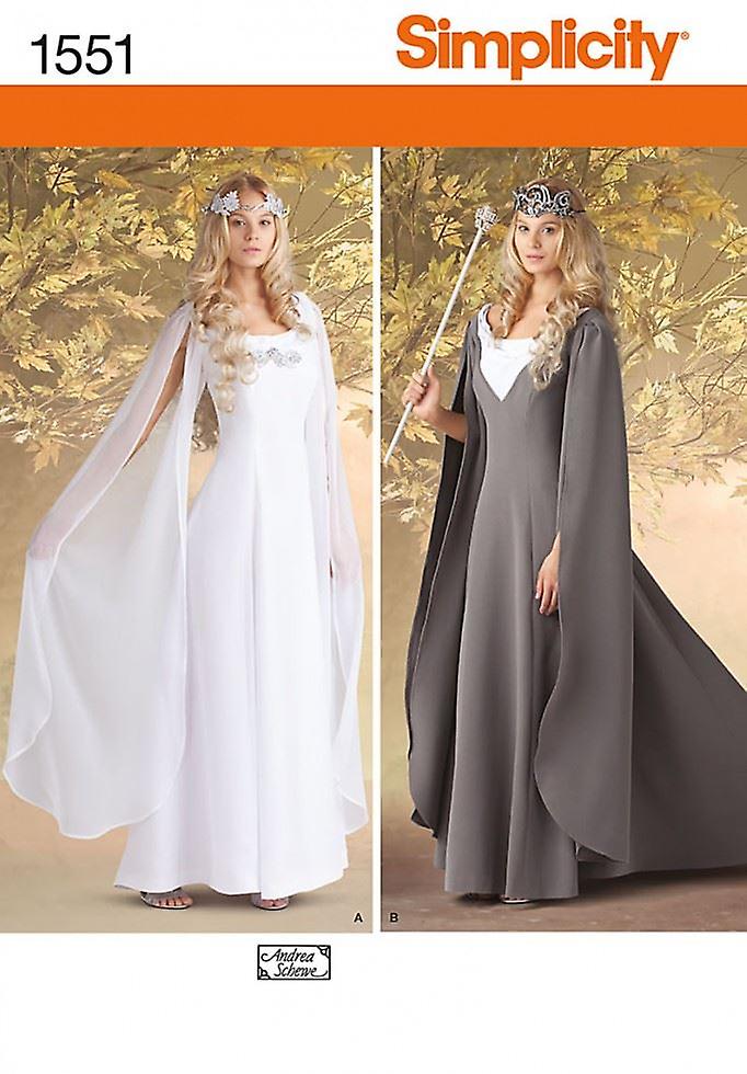 Simplicity Paper Sewing Pattern 1551