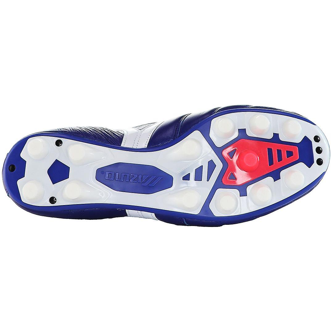 Mizuno Morelia II Japan Lace-Up Blue Synthetic Mens Football Boots
