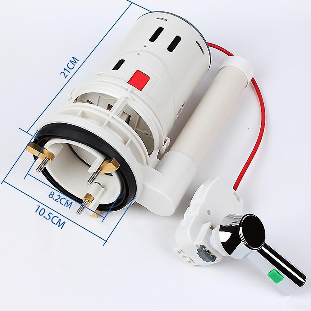 Large Calibre in-line Drain Valve Toilet Seat Cistern Fittings Bathroom Outlet Valve Dual Flush ...