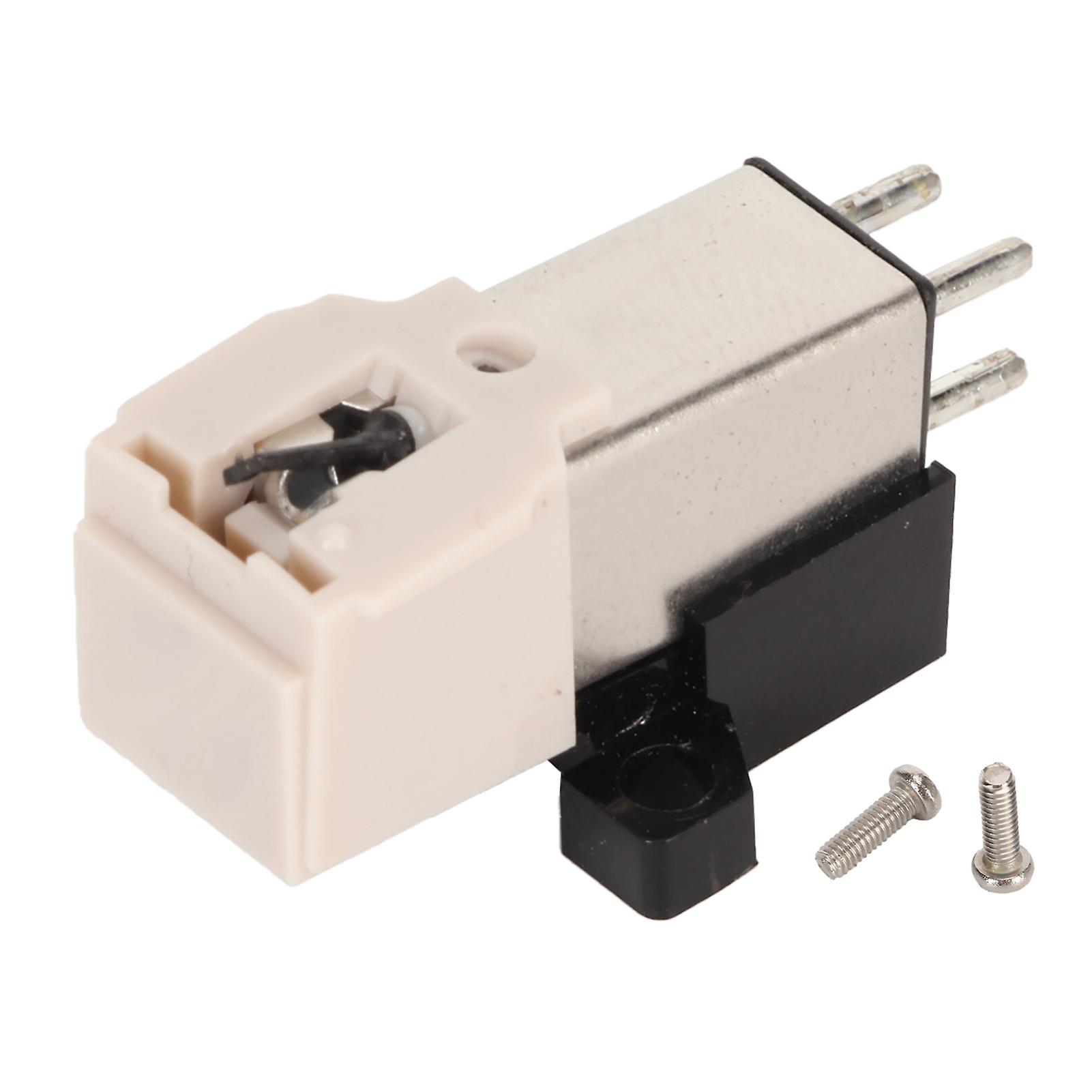 Magnetic Cartridge Stylus Lightweight Clear Turntable Needle Replacement for Turntable Phonograph Vinyl Record Player