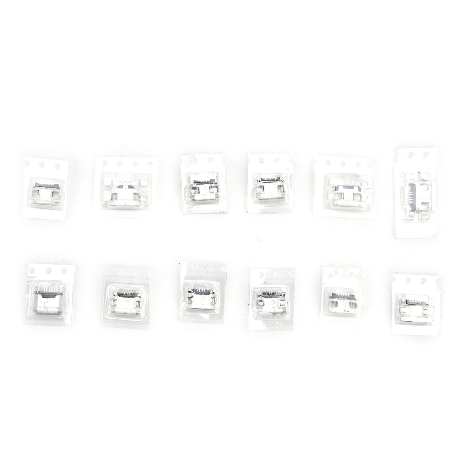 Fictory MiniUSB Connector Fictory 750 Pcs Heat Shrink Tubing Kit, 2:1 PE Electrical Cable Sleeve, Including 12 Pcs Mini USB Connectors and