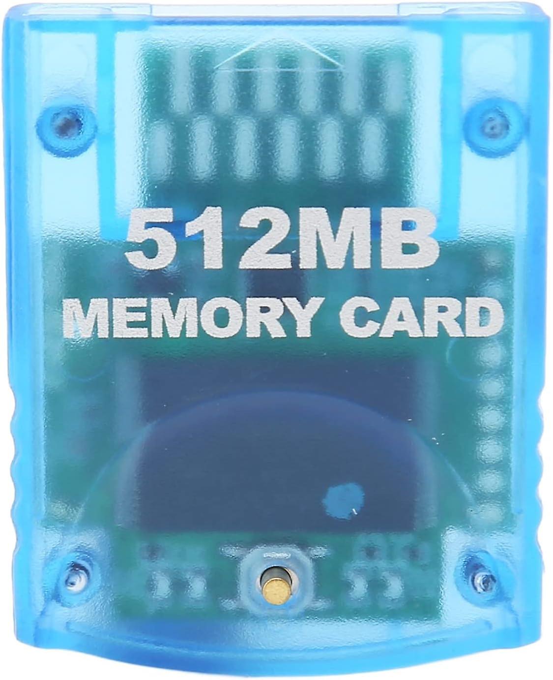 Durable Memory Card, High Speed Game Console Memory Card with Plug and Play for Gamecube Wii (512MB 