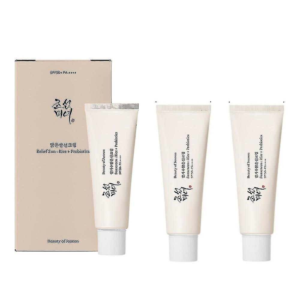 3-pack koreanska lugnande solen probiotiska ris probiotiska 50ml