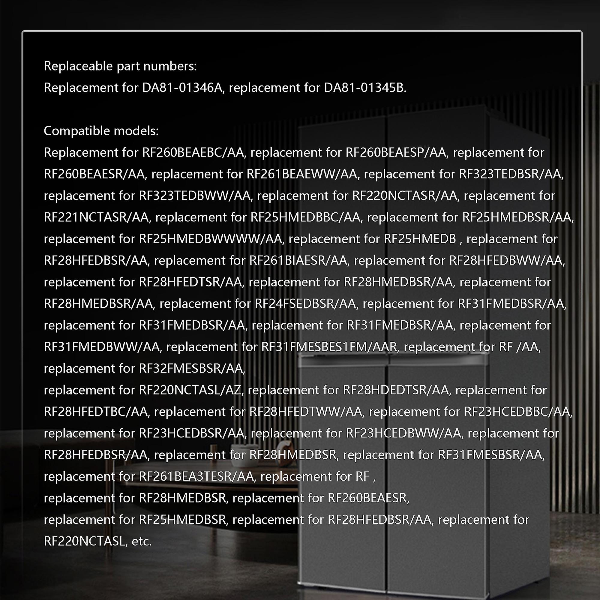 4 Pcs Door Springs Replacement for Samsung RF261BEAEWW/AA Refrigerator