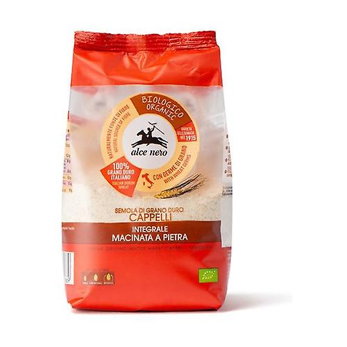 Wholemeal Senatore Cappelli Semolina Stone Ground Bio 500 g of powder