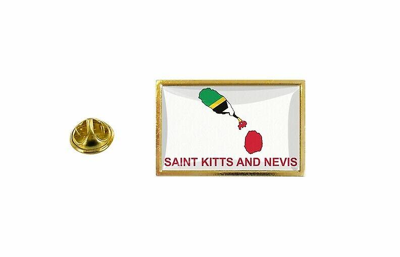 pine pine pine badge pine pin-apos;s flag country map SCN saint st kitts nevis