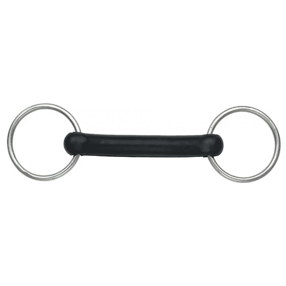 Shires Flexible Rubber Mouth Snaffle