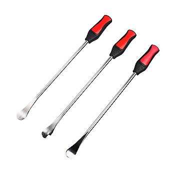 3pcs Motorcycle Bicycle Tire Changing Levers Auto Spoon Tire Kit Changing Lever Tools Rim Protector Professional Tire Repair Tool