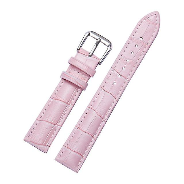 Connected watch strap Detachable calf leather Specifications 16mm pink