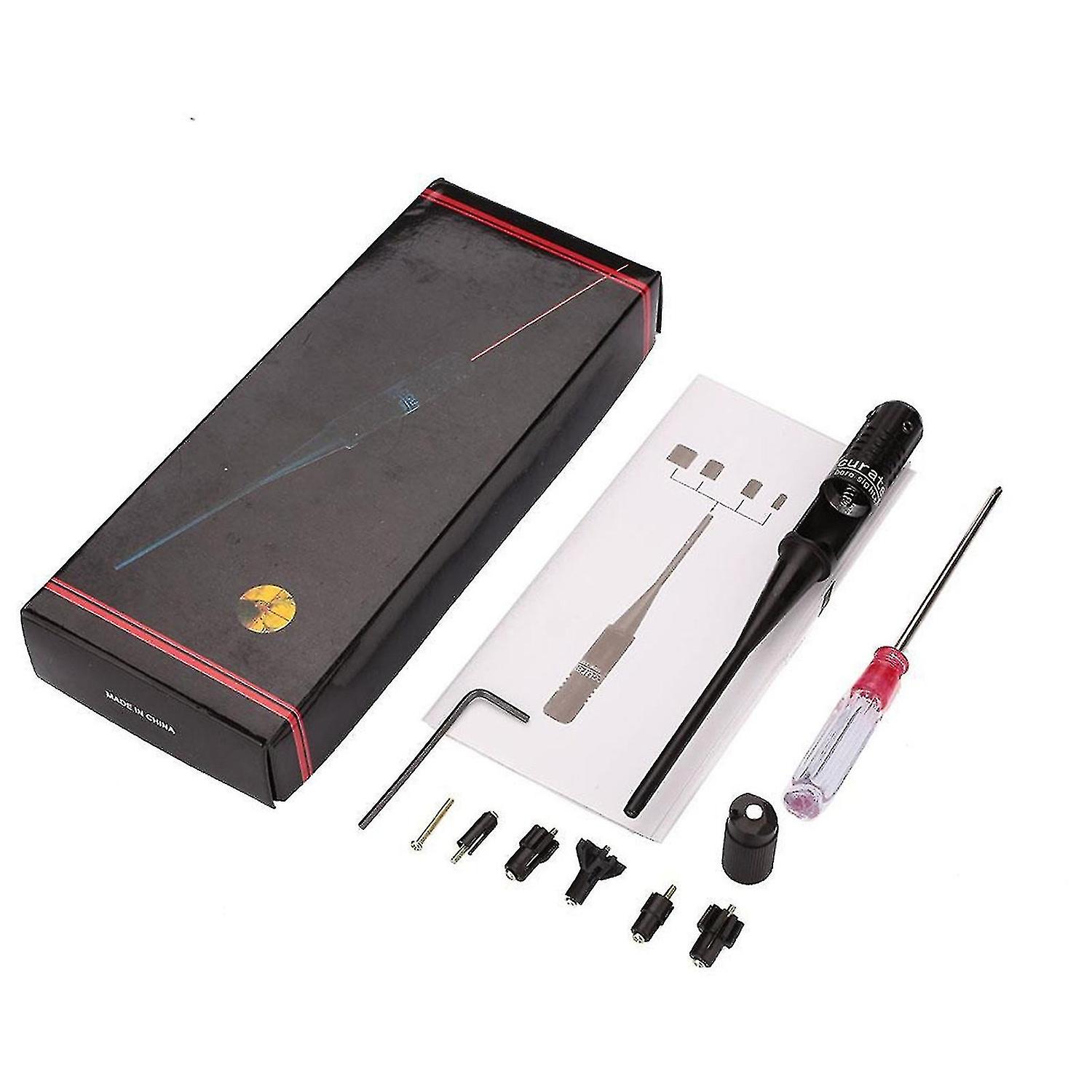 Red Laser Collimator For Accurate Aiming & Hunting Without Shooting, Lightweight & Durable