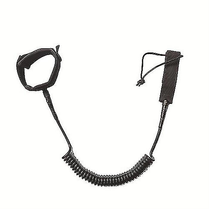 7mm 10ft Coiled Surfboard Leash Paddle Leash for Stand Up Paddling in Flat and Open Water