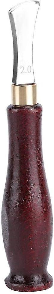 Creaser Edge Leather Edge Creasing Tool Stainless Steel Edge Marking Tool (2mm)