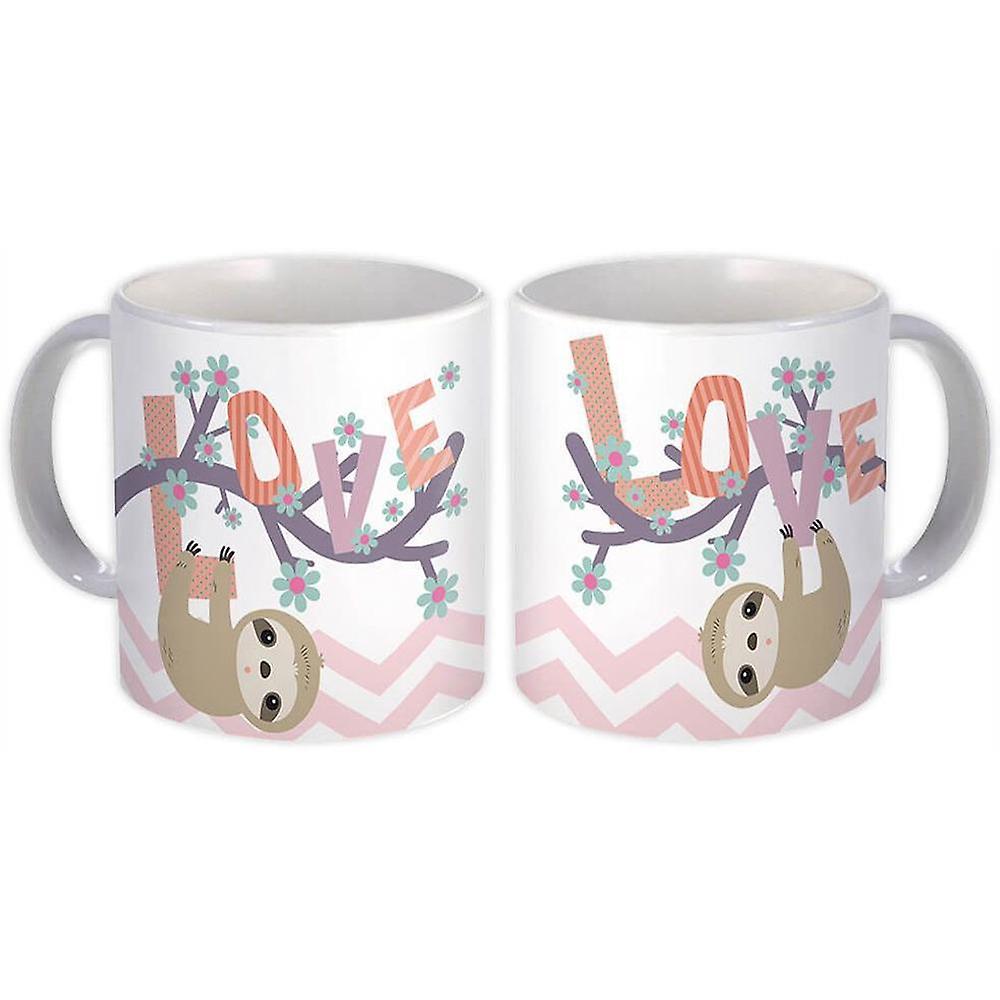 Gift Mug: Love Sloth Hanging