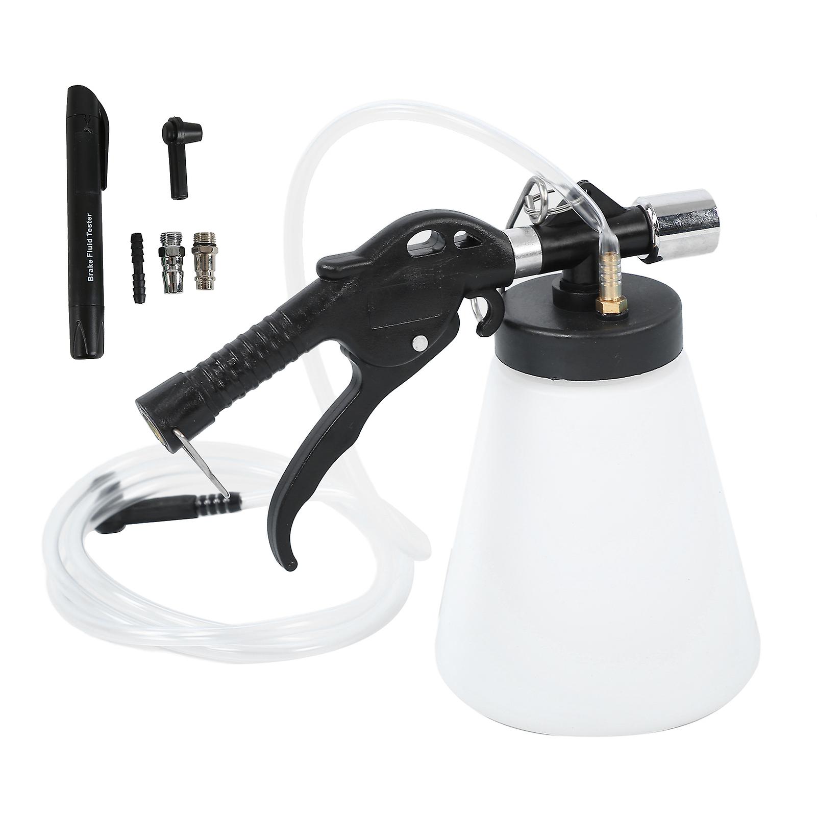 Pneumatic Brake Fluid Change Set Oil Replacement Extractor Tool with Tester Pen for Cars Trailers RVs