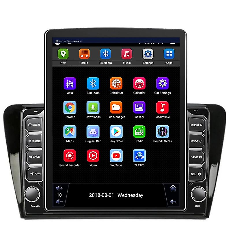 For SKODA Octavia 3 A7 2013-2018 Radio Multimedia Video Player Navigation For Tesla Style 9.7 Inch