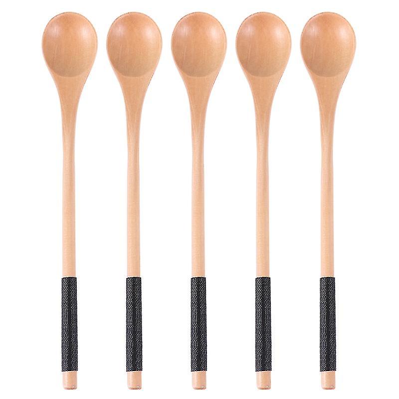 5pcs Long Handle Spoon