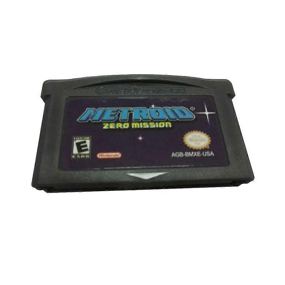 Portable US Version Metroid Zero Mission Game Card for  GBA Consoles