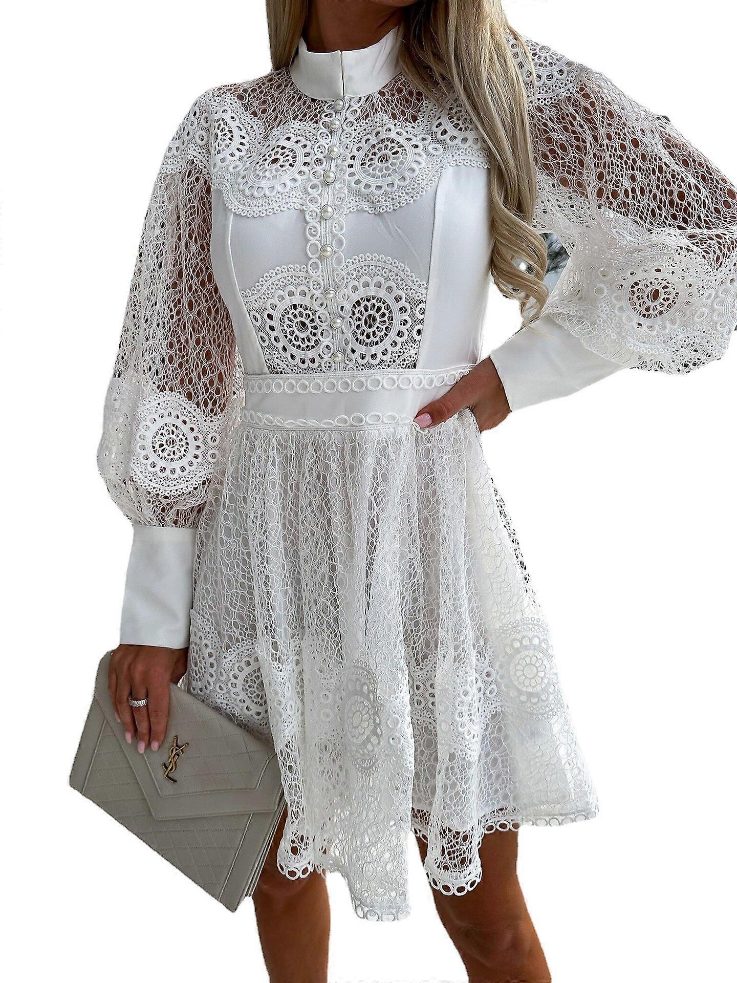 sachin and babi light blue dress Roman Floral Lace Maxi Dress