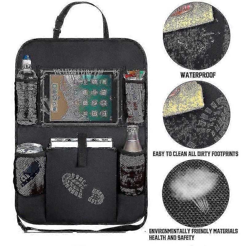 Car Back Seat Kick Bag Car Storage Bag