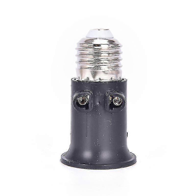 Pbt Fireproof E27 Bulb Adapter Lamp Holder Base Socket Conversion With Eu Plug