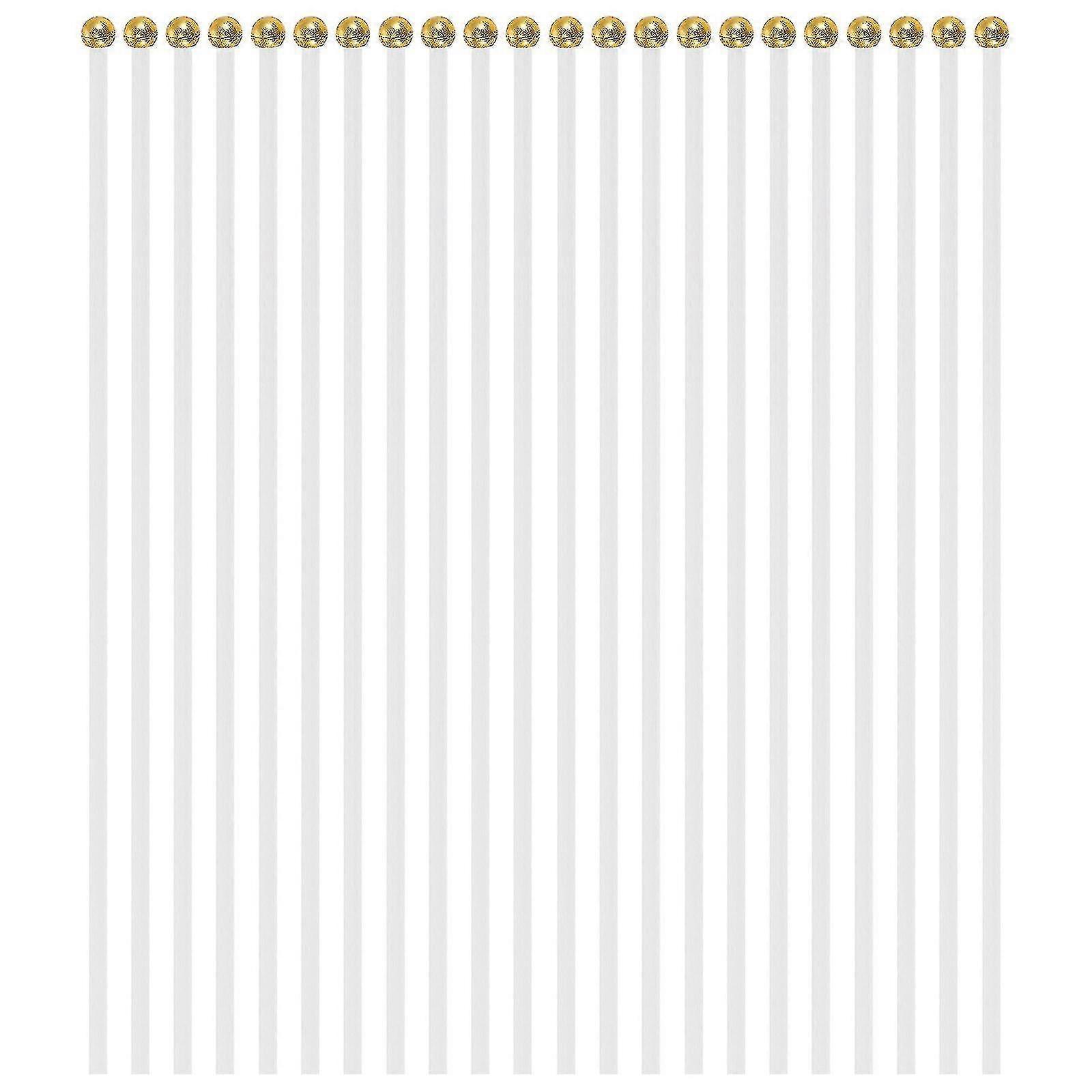 100pcs Small Flag Poles Sporting Events Flagpole Festival 40cm Flagpoles