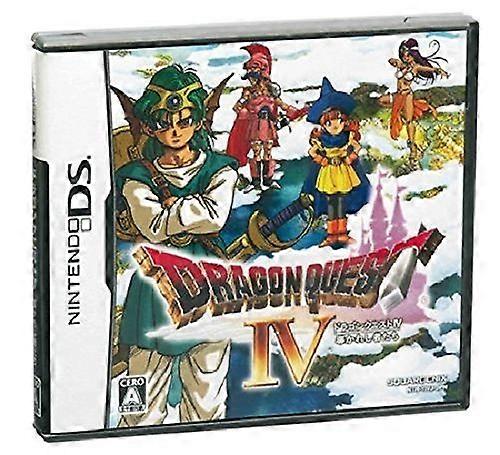 Dragon Quest IV Guided People Nintendo DS日本游戏日本 - PAL - 全新且密封