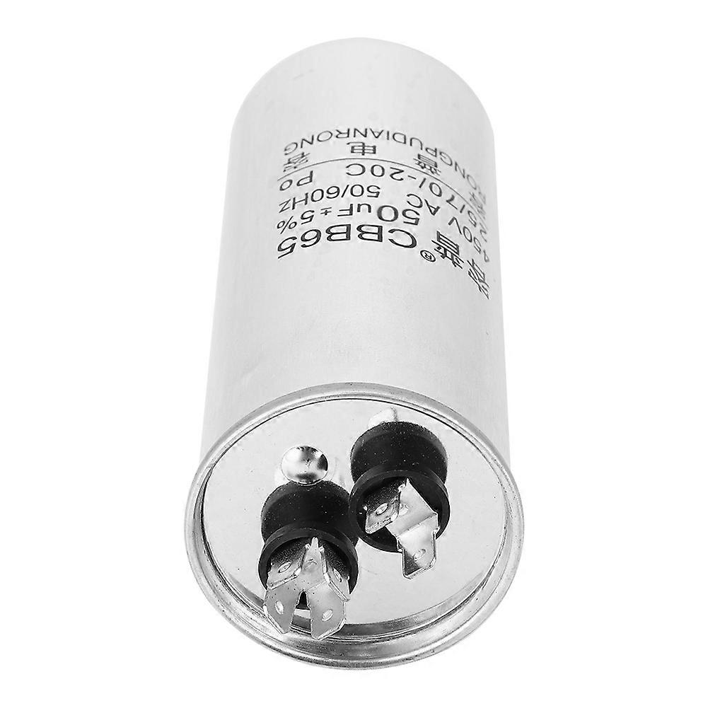 CBB65 450V 50UF مكثف بدء المحرك مكثف كهربائيا متجانس القطب لتكييف الهواء