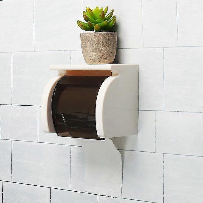 Bathroom Tissue Box K Wall Mount Waterproof Plastic Roll Pap