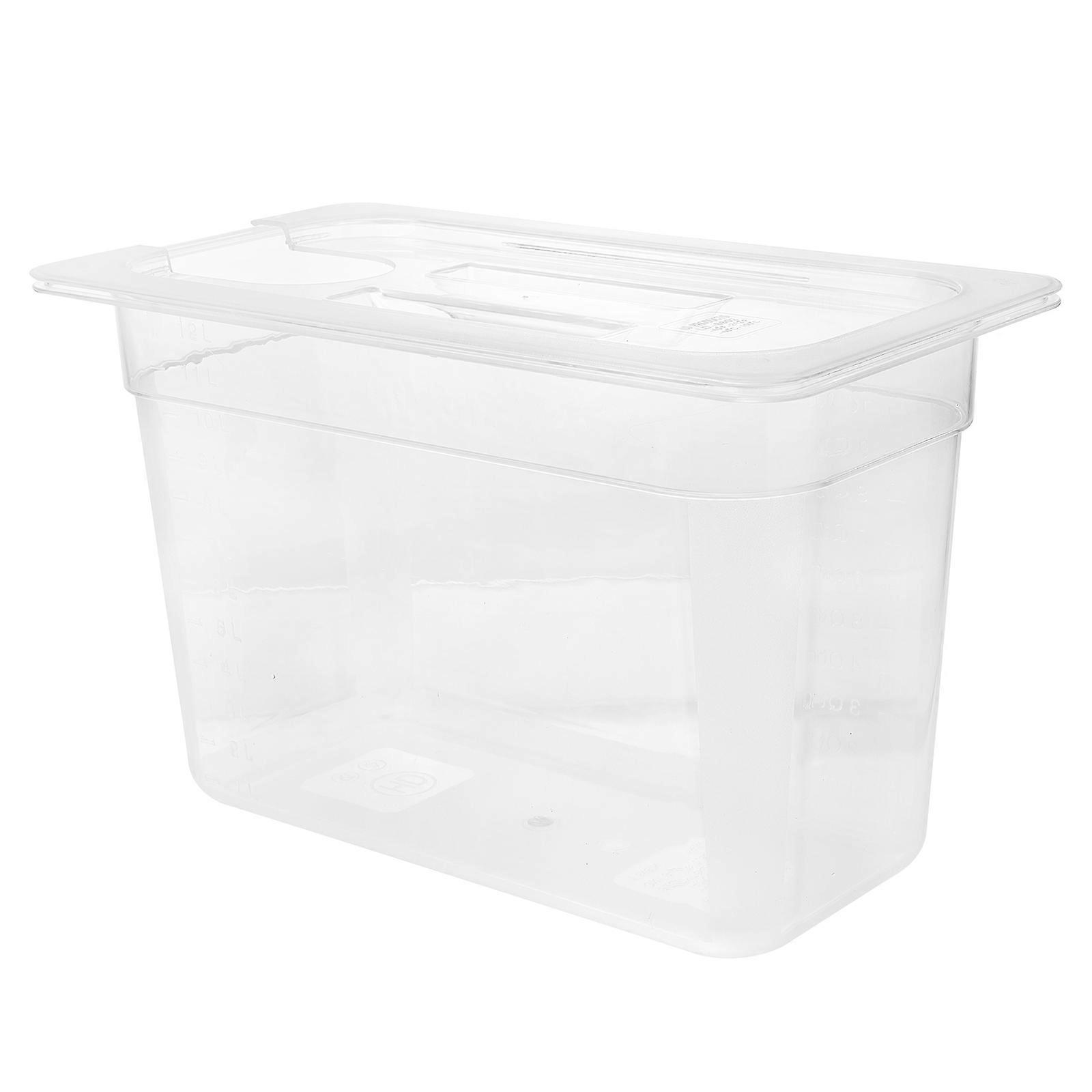 1 Pc 6L Storage Case Storage Container Slow Cooker Container (Transparent)