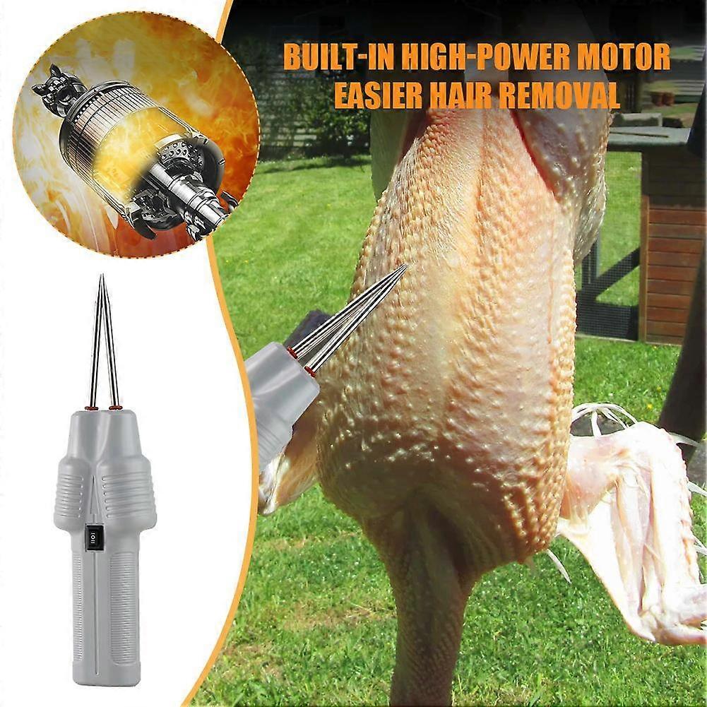 Electric Poultry Feather Plucker Rechargeable Small Chicken Plucker Machine