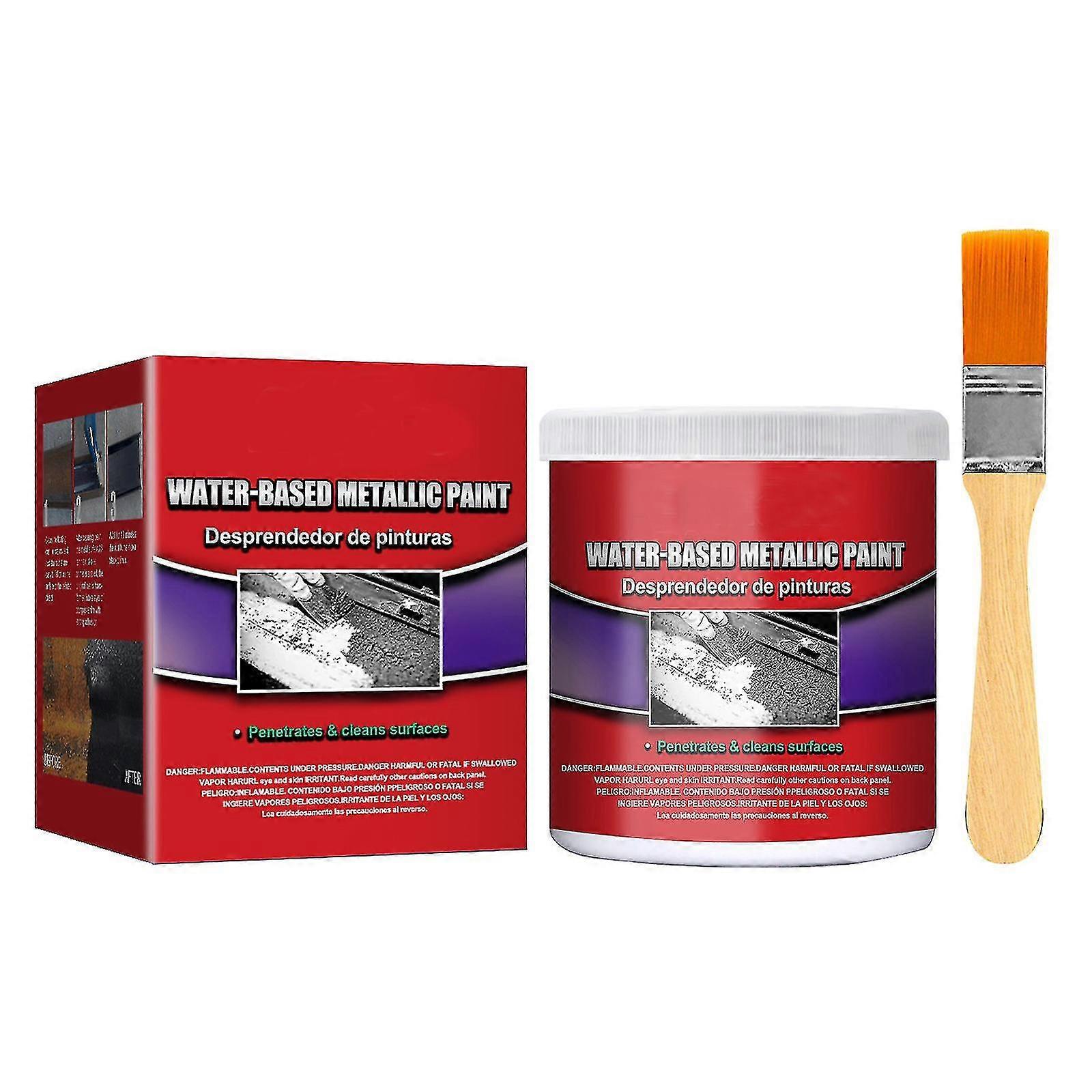 Water-based Metal Rust Remover,car Chassis Derusting,multi-functional Car Metallic Paint Anti-rust Chassis Universal Rust Converter Gel With Brush