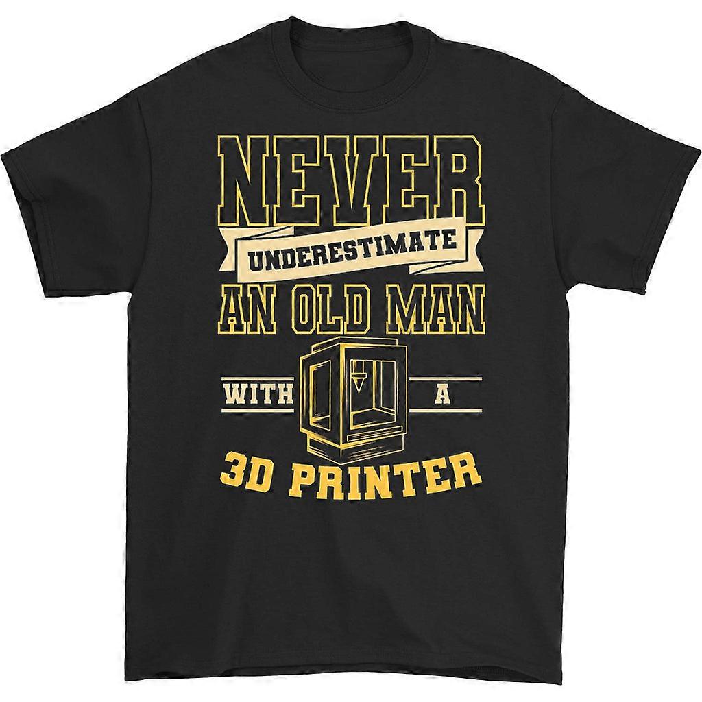 Never Underestimate An Old Man T-shirt