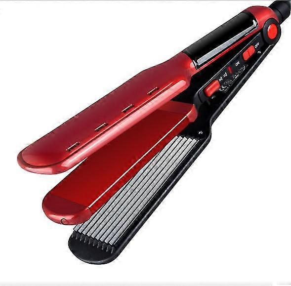 Professionele stijltang 2 in 1, Small Wave Styling Tool (Rood)