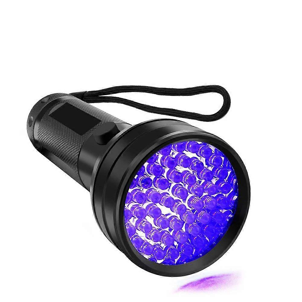 UV Flashlight Black light UV Lights, 51 LED Ultraviolet Blacklight Pet Urine Detector compatible with Dog/Cat Urine,Dry Stains,Bed Bug, Matching with