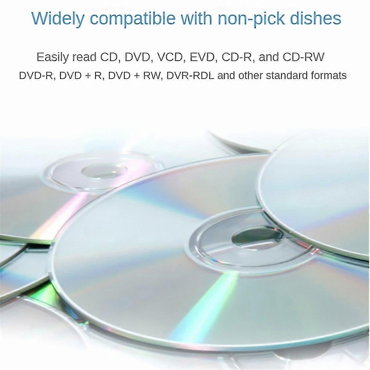 Type-c Usb-c Usb3.0 Dvd Burner External Multifunctional Portable Mobile Laptop External Optical Dri