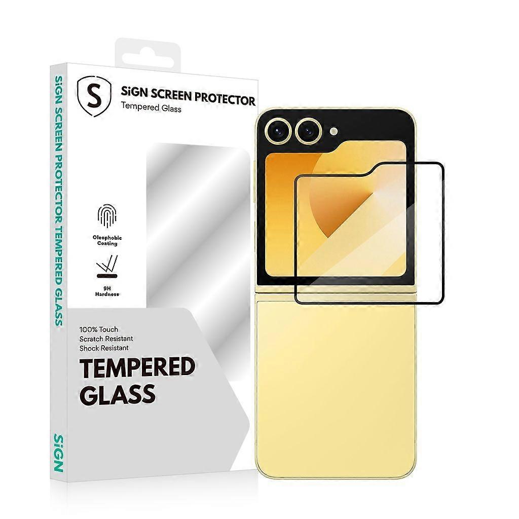 Full Coverage Tempered Glass Screen Protector for Samsung Galaxy Z Flip 6