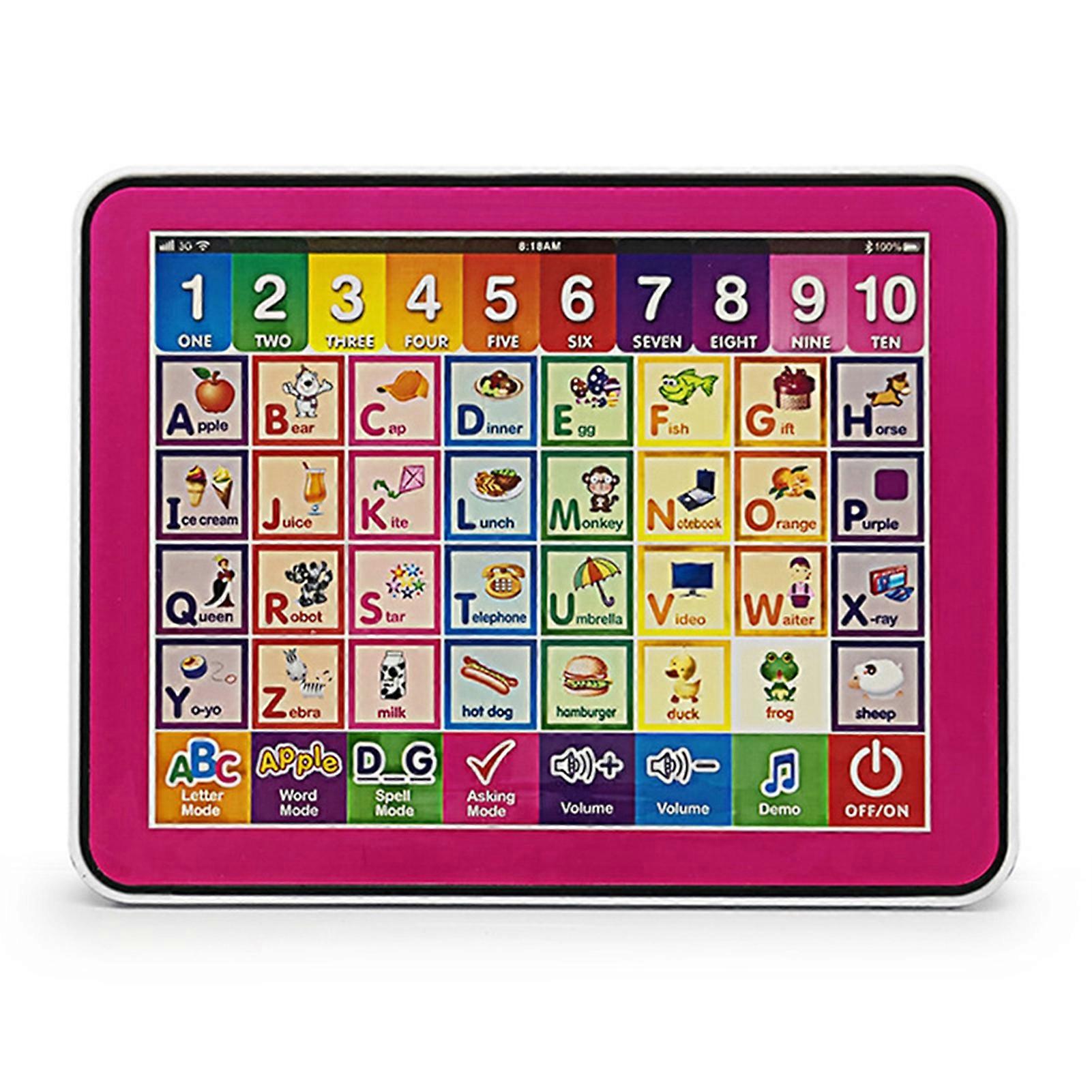 English Learning Pad Interactive Voice Reading Machine Educational Toy Gifts
