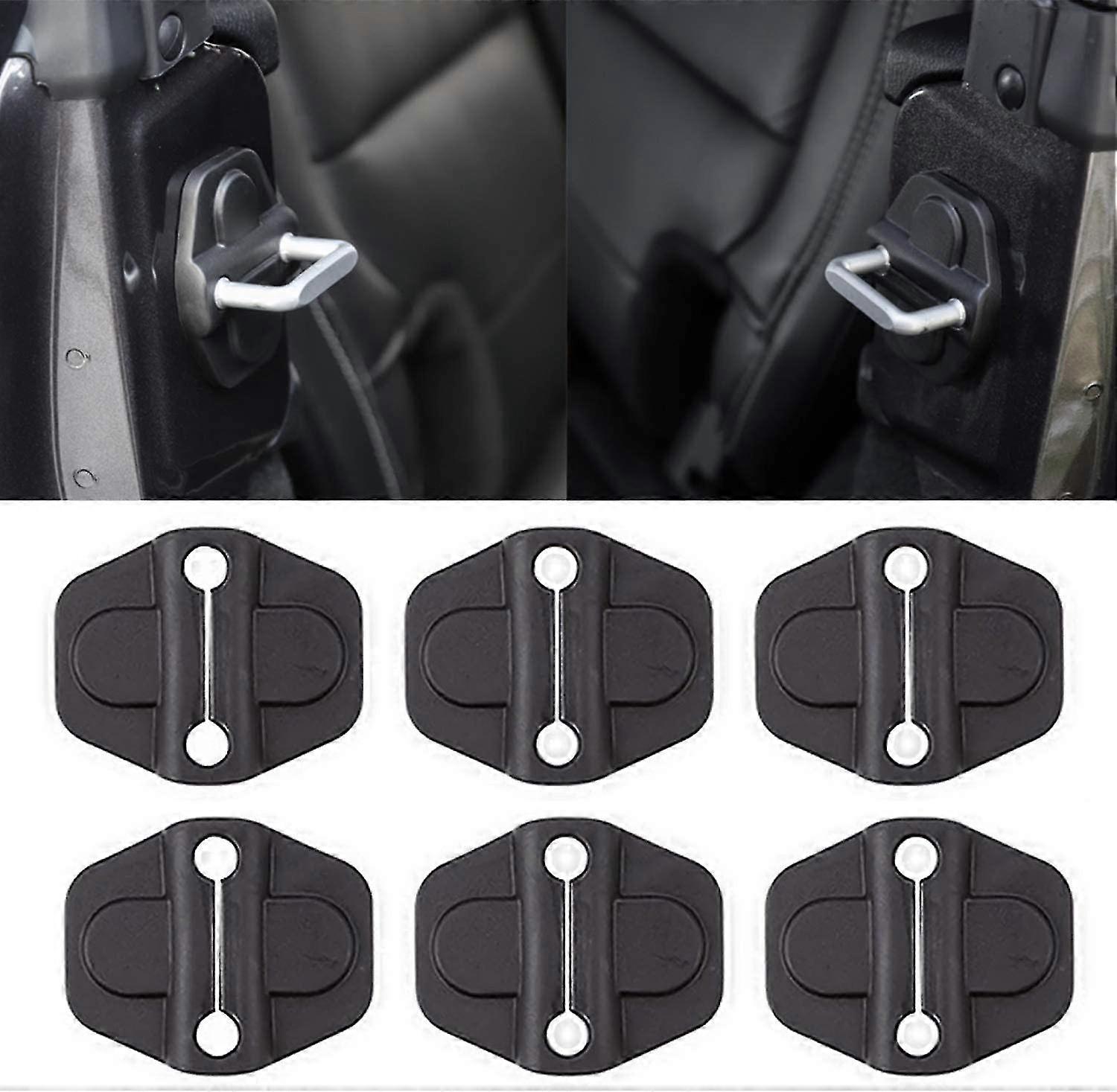 Door Lock Cover Sticker...1sets-black