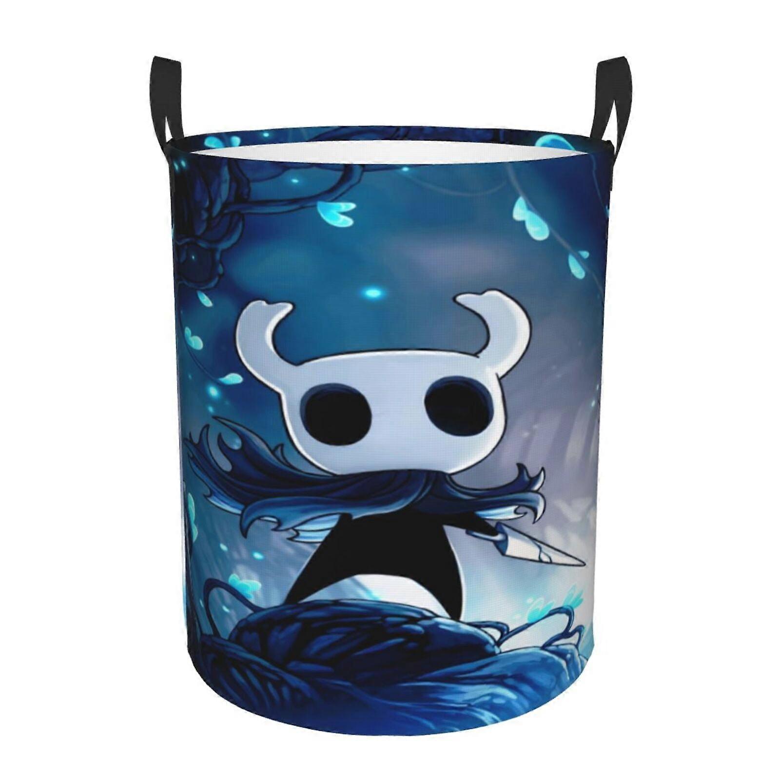 Hollow Knight 3d Graphic Flame Laundry Basket Fire Flame Clothes Hamper Storage With Handle-SYS28690