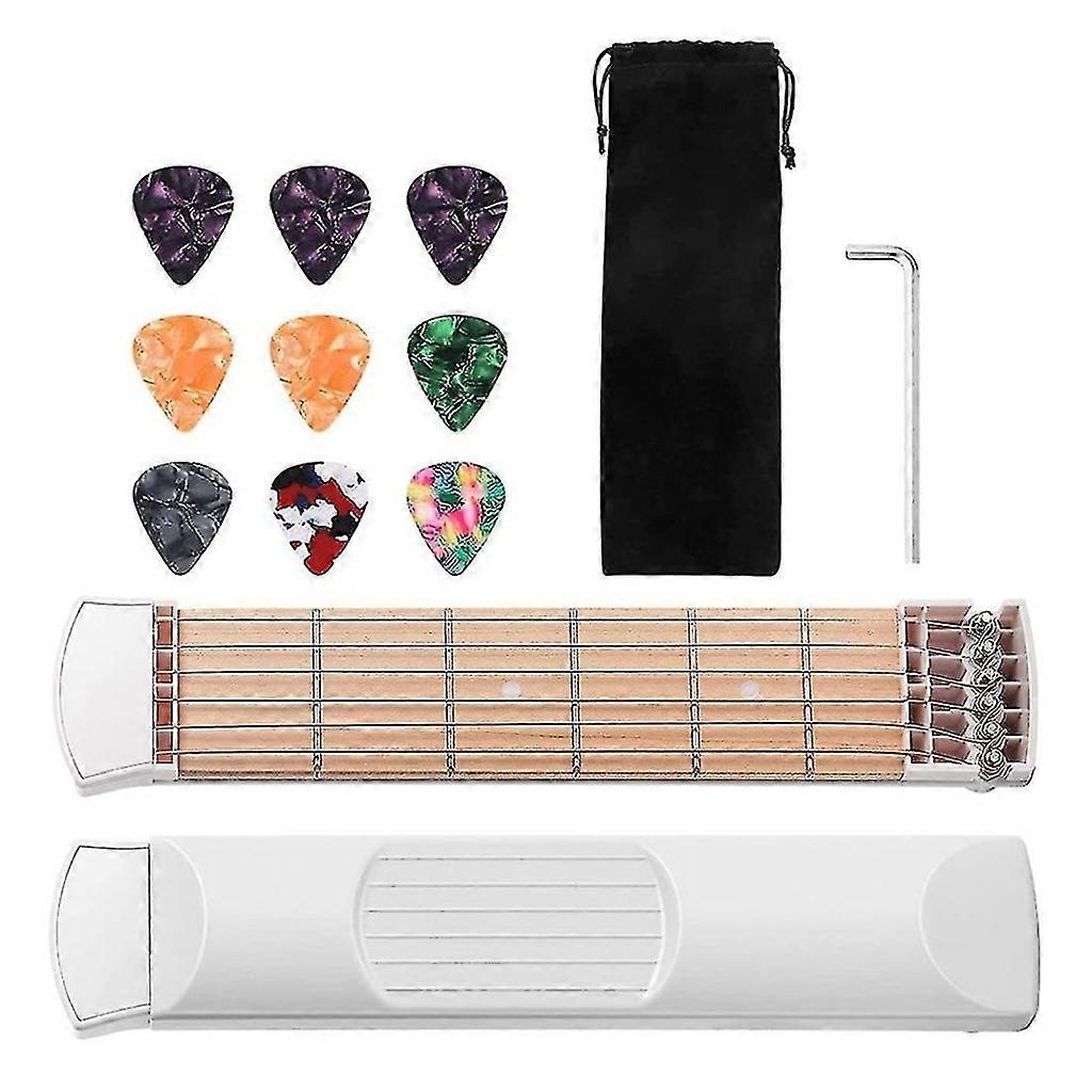 6 Frets Guitar Chord Trainer Practice Tool for Starter Mini Guitar Trainer Tool