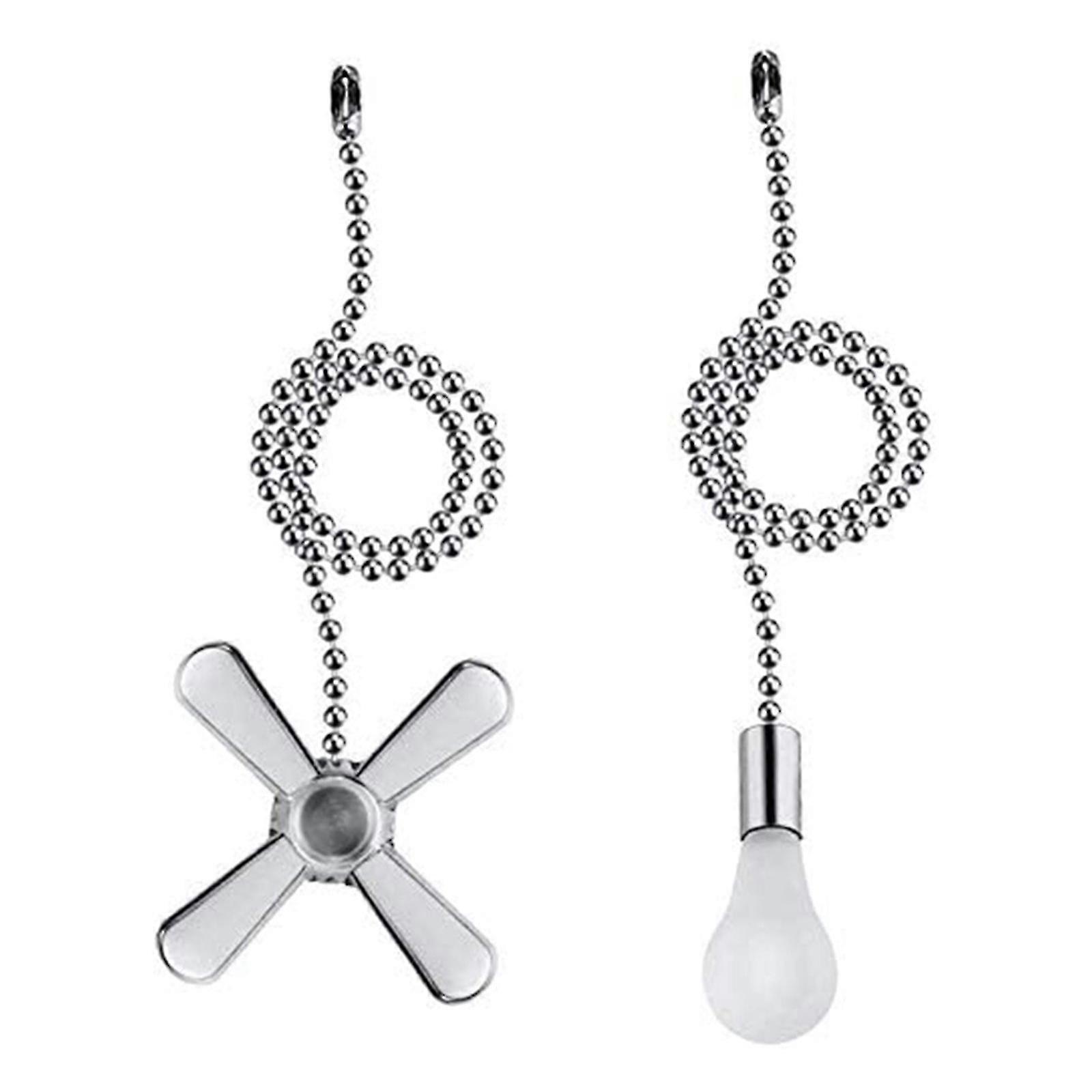 Deckenventilator Pull Chain Multifunktionale Metall Kronleuchter Accessoires Einzigartige Dekoration für zu Hause