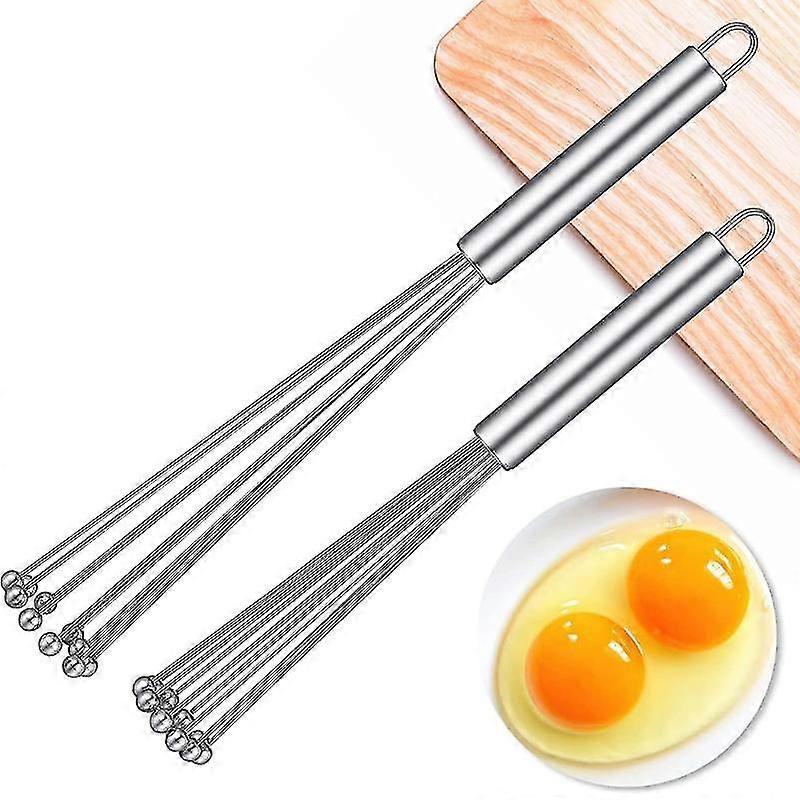 New Whisk - Whisk With Balls In Stainless Steel 2 -pack Set